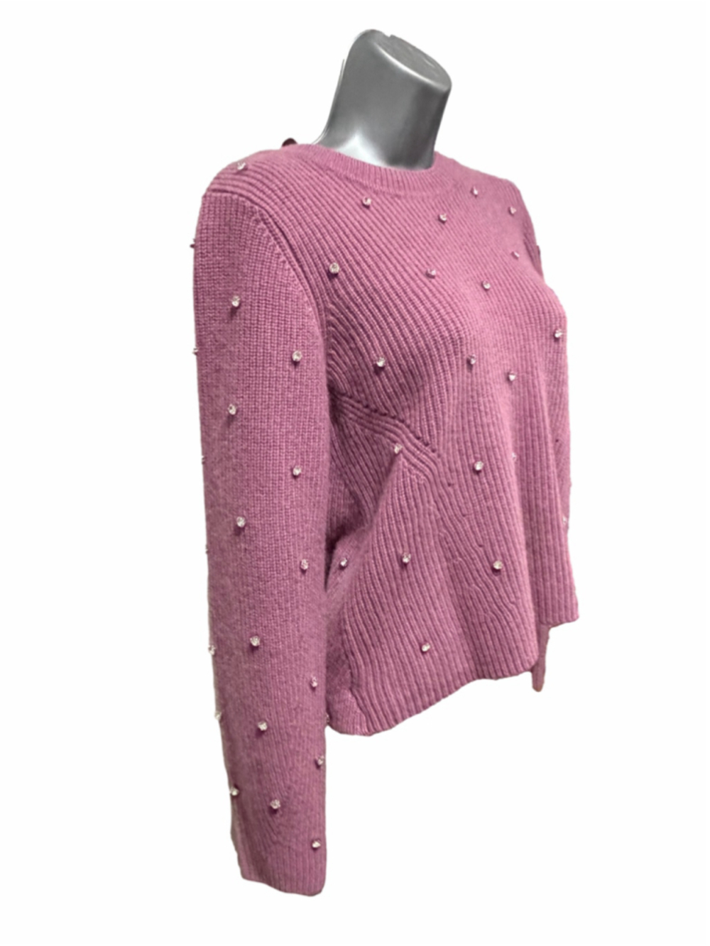 NWT Elie Tahari V-Wrap 100% Cashmere Sweater size medium - Picture 2 of 9